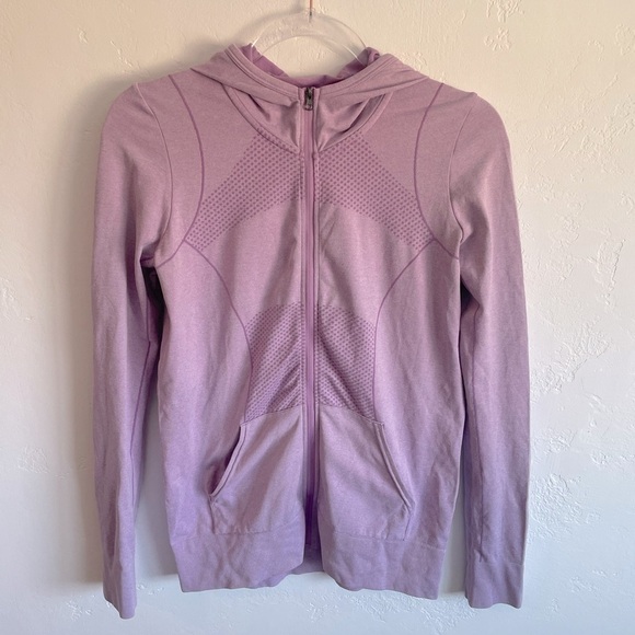 Zella Jackets & Blazers - Zella zip up hoodie purple athletic top size small excellent condition